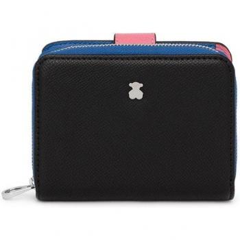 Billetera TOUS S. New Dubai Negro y Azul 2001689951