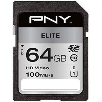 PNY SD XC 64 GB CL 10 ELITE 100MB V30