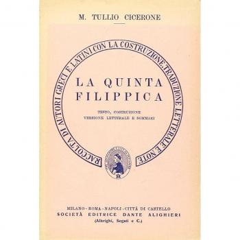 La quinta filippica. Versione interlineare