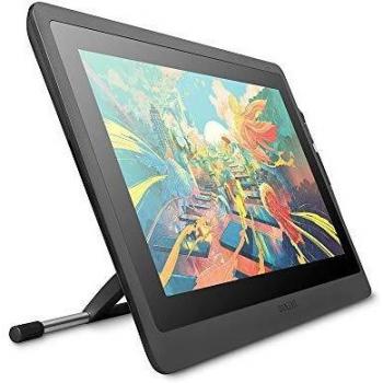 Supporto Wacom DTK-1651 per Tavoletta Grafica 15.6, Nero