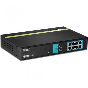 Switch Gigabit PoE+ GreenNet 8 Porte TRENDnet TPE‑TG81g