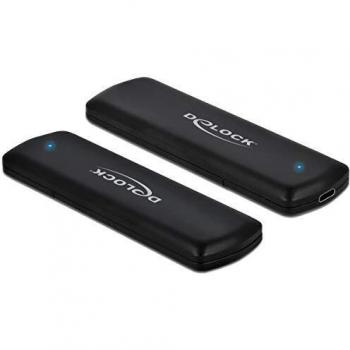 DeLOCK 42615 Contenitore SSD M.2 Nero