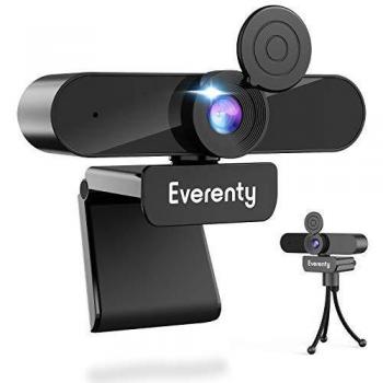 Everenty Webcam 1440P HD 110° Clip Laptop