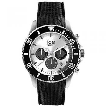 Reloj Ice Watch de acero inoxidable con brazalete de silicona
