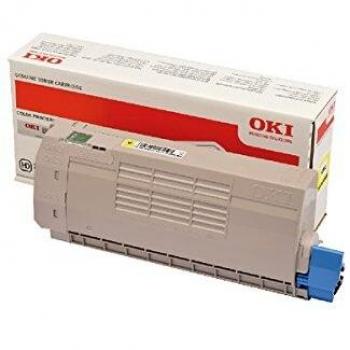 Oki 46507613 Cartuccia Toner Originale OKI, Giallo, Standard, 11500 Pagine