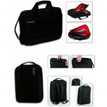 Maletín con ruedas de 41 cm en color negro y número de modelo 2018 135066