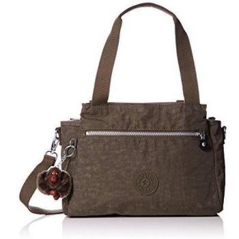 Kipling Elysia Bolso Bandolera, Color Verde (Cactus Khaki)