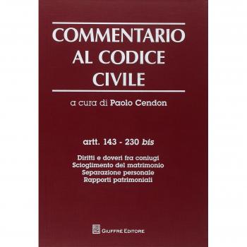 Commentario Al Codice Civile Artt. 143-230 Bis