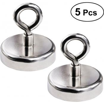 Ganchos Magnéticos Ultra Fuertes 34kg para Decoración del Hogar