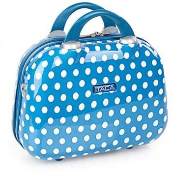 ITACA Neceser Grande Rígido Azul para Mujer y Niña 702435-04