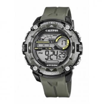 Reloj Calypso cab. K5819/1 digi. cor. esf. negro-verde