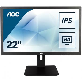AOC I2275PWQU 21.5 Full HD IPS Black Computer Monitor LED Display