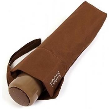 Paraguas Plegable Vogue Básico Marrón