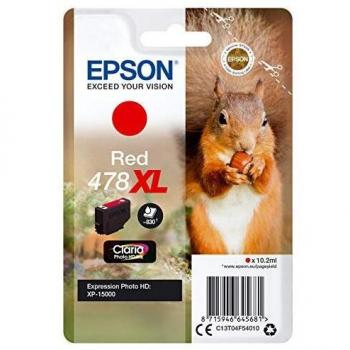Epson Squirrel Singlepack Rosso 478XL Claria Photo HD Ink C13T04F54010