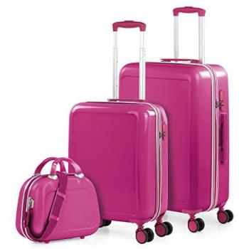 ITACA Juego de Maletas Fucsia para Mujer 702600B