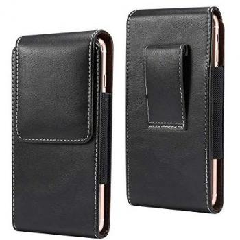 Funda Vertical de Piel DFV Mobile para XTOUCH XBOT JUNIOR (2019)