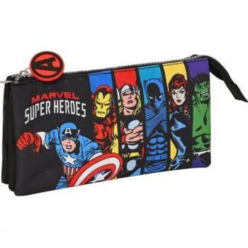 PORTATODO TRIPLE AVENGERS SUPER HEROES