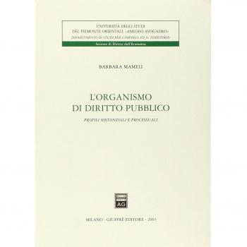 Organismo di diritto pubblico.