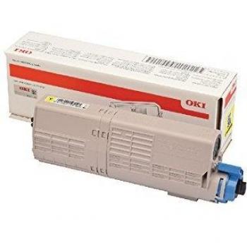 Cartuccia Toner Originale OKI, Giallo, Standard, 1500 pagine