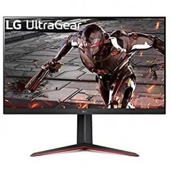LG 32GN650 UltraGear Gaming Monitor 32 QHD VA HDR 10, 2560 x 1440, 1ms MBR, AMD FreeSync 165Hz, HDMI 2.0, (HDCP 2.2), Display Port 1.4, Uscita AUX, Flicker Safe, Nero
