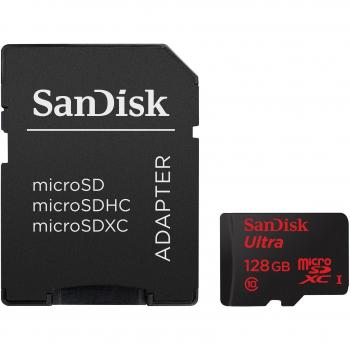 Sandisk Scheda microSDXC 128GB UHS-I Classe 10