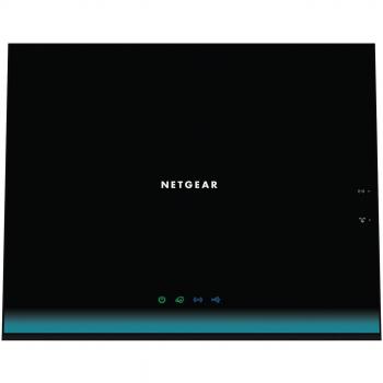 Netgear R6100-100PES Wireless AC1200 Mbps Dual Band Router with 5 Fast Ethernet Ports and Double Firewall Protection, Black