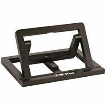 Stend Leggio Porta Tablet Nero LORENZON