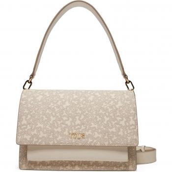 Bandolera Tous Kaos Mini Lines Beige