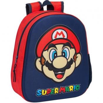 Mochila Guardería 3D Super Mario