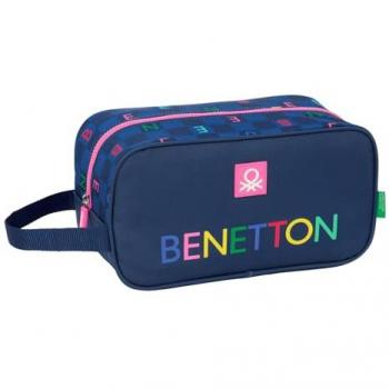 Benetton Zapatillero Mediano “Damero” 29x14x15 cm