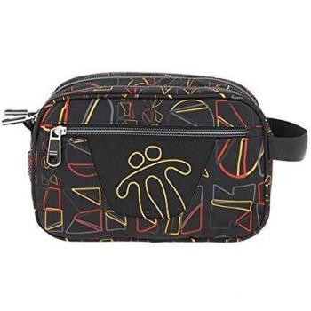 TOTTO Ac52eco010-1810z-5ez, Estuche Escolar Dos Compartimentos Estampados Geométricos Unisex Adult, Multicolor, 26 Cm