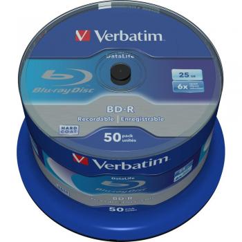Verbatim Datalife 50 BD-R 25GB 6x Cakebox