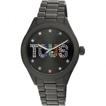 Reloj Tous 200351113 Mujer Elegante Acero IP Negro