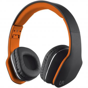 Cuffie Trust Urban Mobi Mic Nero Arancione