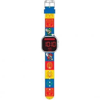 Reloj LED Super Mario
