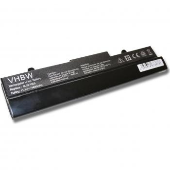 Batteria Li-ion Nera vhbw per Asus 4400mAh