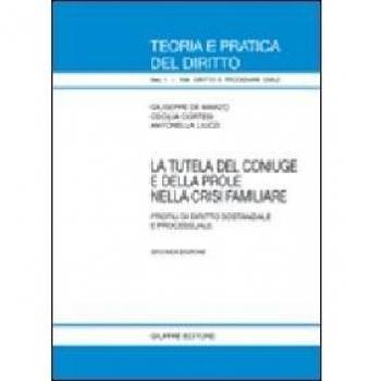 Tutela del coniuge e della prole nella crisi familiare