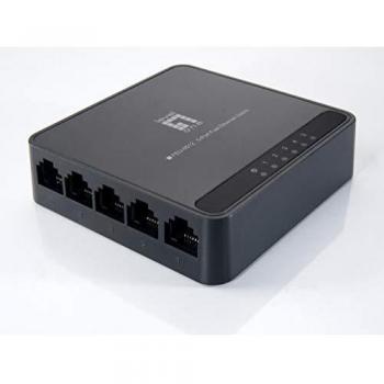 LevelOne FEU-0512 Switch 5X Fe non gestito Fast Ethernet (10/100) Nero