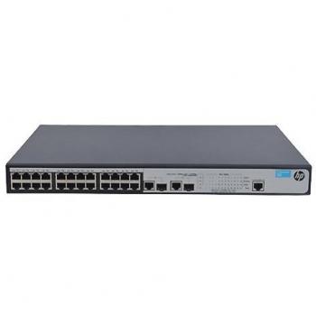 Hewlett Packard Enterprise 1910-24-PoE+ Managed L3 Fast Ethernet (10/100) Black, Gray 1U Power over Ethernet (PoE) Support