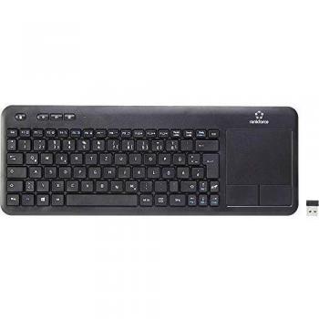 Renkforce Tastiera Wireless Touch Nera