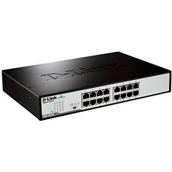 D-Link DGS‑1016D Switch Gigabit 16 Porte – Nero