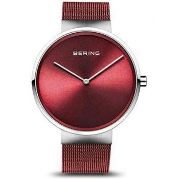 BERING Reloj Analógico Classic Collection para Hombre de Cuarzo con Correa en Acero Inoxidable & Cristal de Zafiro 14539-303