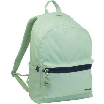 Mochila urbana clásica 2 cremalleras (22 l) serie 1918, verde