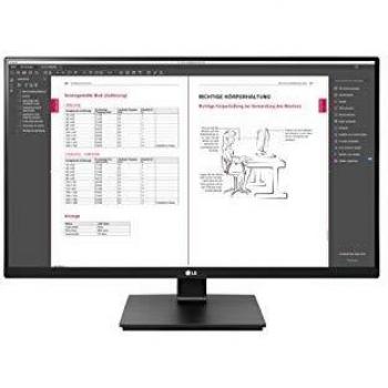 LG UltraWide QHD Monitor 27BN65Q-B (HDR10, calibrato cromatico) nero