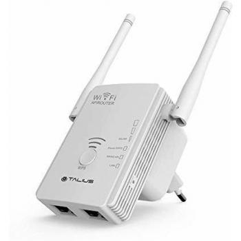 Ripetitore di rete TALIUS RPT-3002ANT Bianco 10/100 Mbit/s
