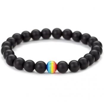 Pulsar Galáctico: Cuentas de Piedra Natural