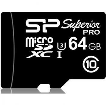 Silicon Power 64GB MicroSDXC UHS-I Classe 10