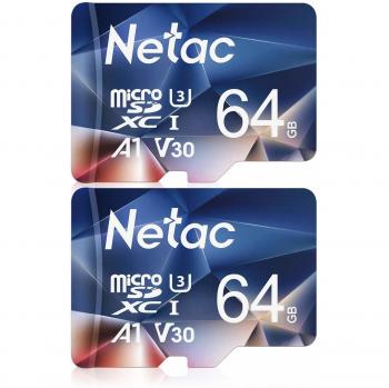 Netac 64G Micro SD Card Set da 2
