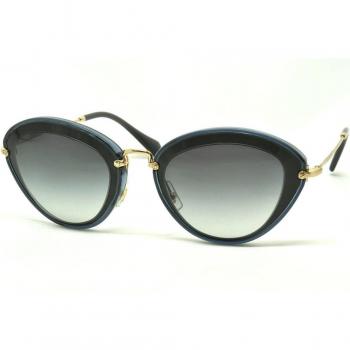 Miu Miu 0MU51RS 1AB5D1, Gafas de Sol para Mujer, Negro (Black/Grey), 52