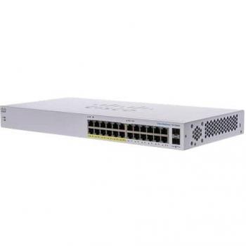 Cisco business 110 series cbs110-24pp-eu switch non gestito 12 x 10/100/1000 (poe) + 12 x 10/100/1000 + 2 x combo gigabit sfp poe (100 w) montabile a rack